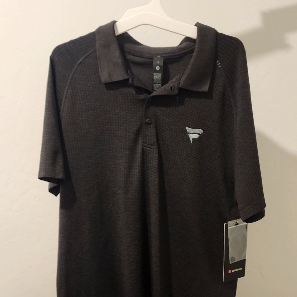 Black Polo Shirt by Lululemon